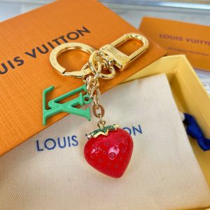 Adorable Strawberry Keychain